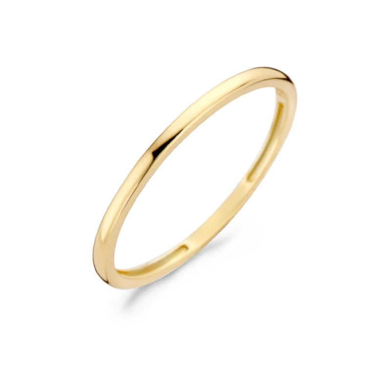 Blush 14 Karaat Gouden Ring1197YGO/46 (Maat: 46)-zoom-