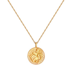 Elli 925 Sterling Silver Coin Necklace 2004-BF-0007801-001