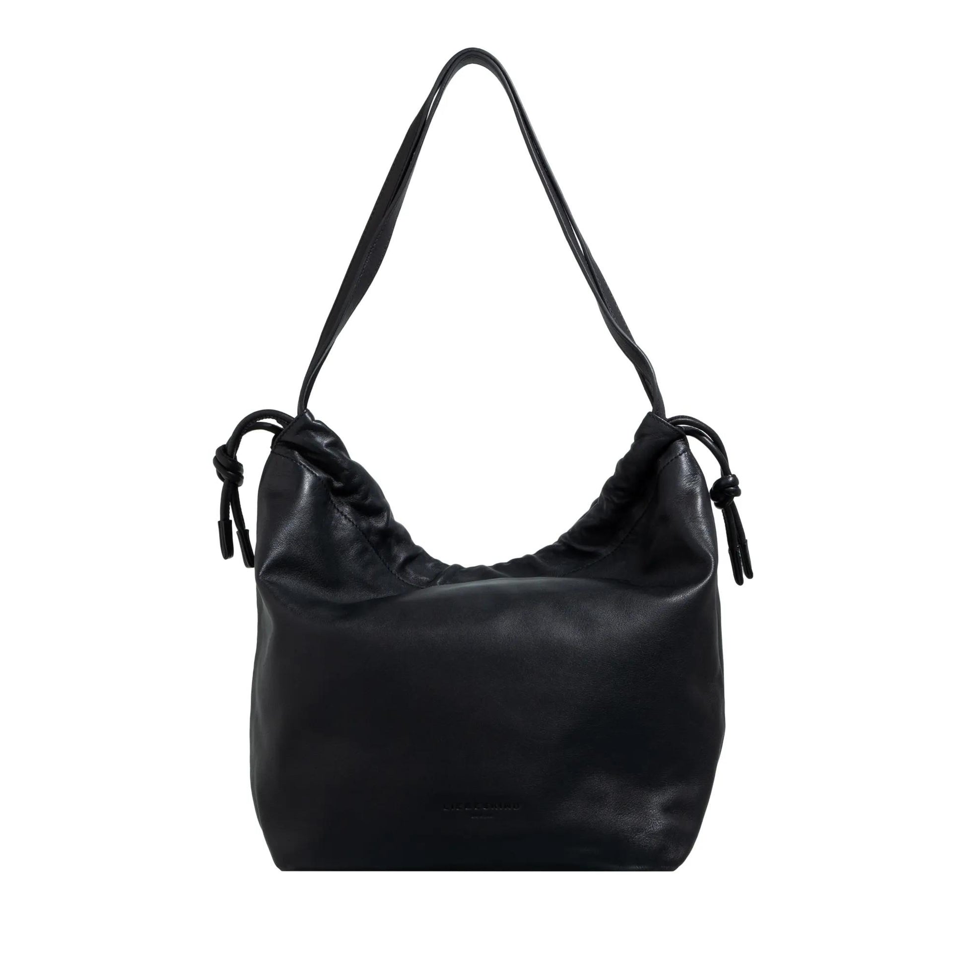 Liebeskind Berlin Lya Black Leather Hobo bag 2001-A0616944