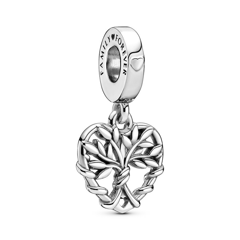Pandora Passions 925 Sterling Silver Family Tree Heart Charm 799149C00-zoom-