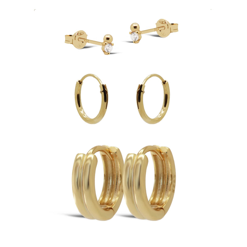 Karma 925 Sterling Silver Ava Earparty EPV49GP-zoom-