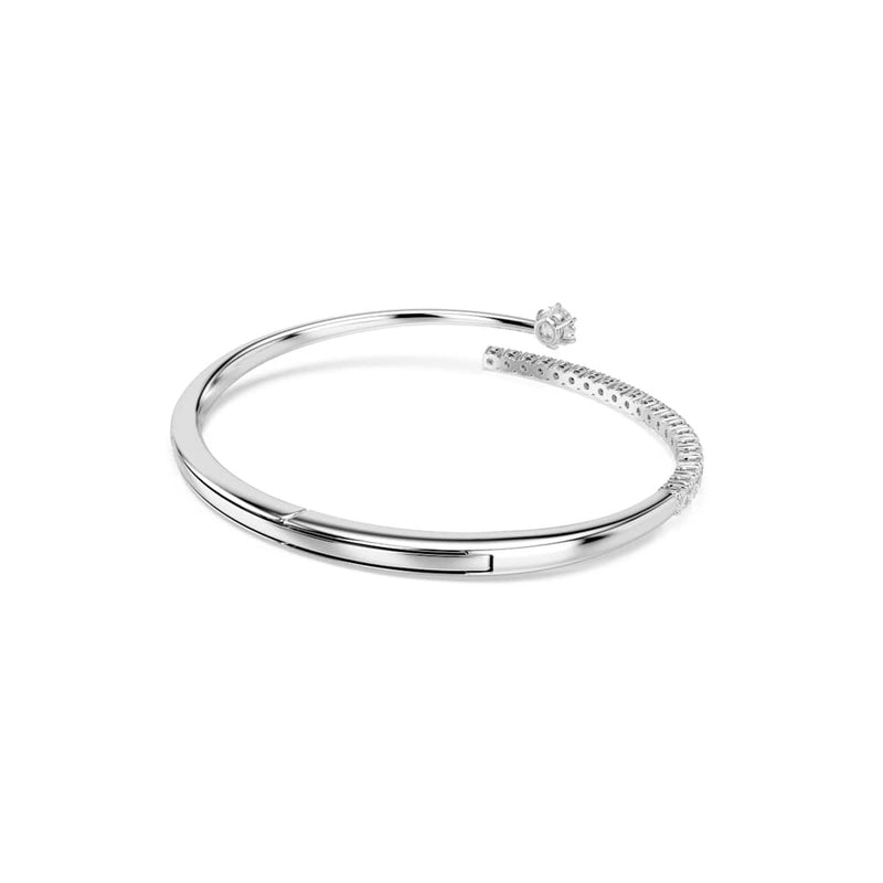 Swarovski Matrix Crash Zilverkleurige Open Armband 5753571-zoom-