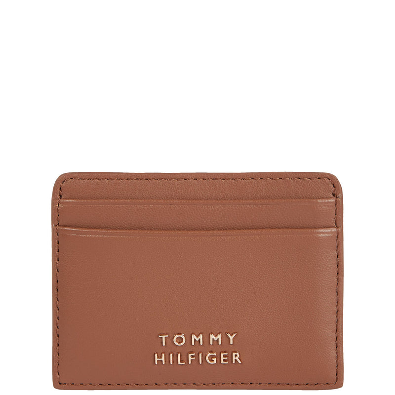 Tommy Hilfiger Casual Chic Cognac Leren Pasjeshouder AW0AW150900HD-zoom-