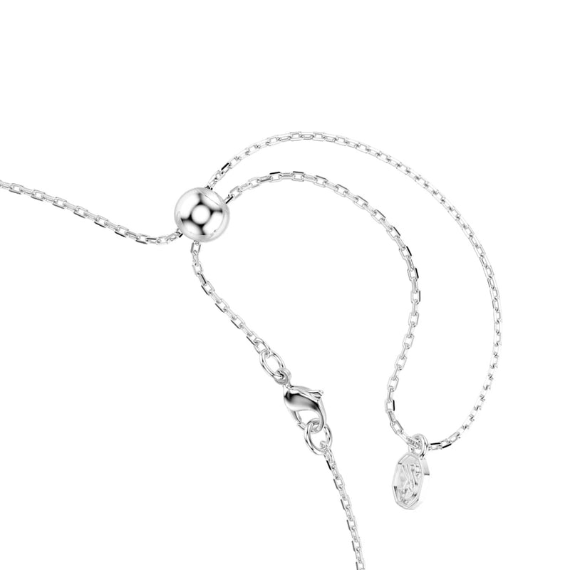 Swarovski Matrix Crash Zilverkleurige Ketting 5754020-zoom-