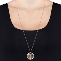 Elli 925 Sterling Silver Coin Necklace 2004-BF-0007960-001