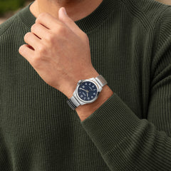 Olympic Charlie Zwart Heren Horloge 2002-OL26HSS308