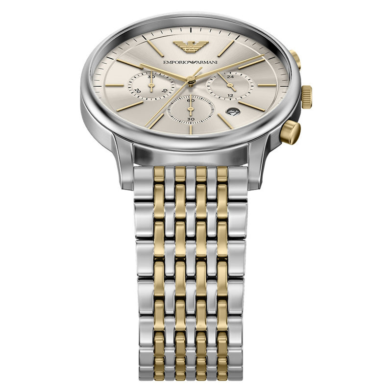 Emporio Armani Round Grey Dial Watch AR11773-zoom-