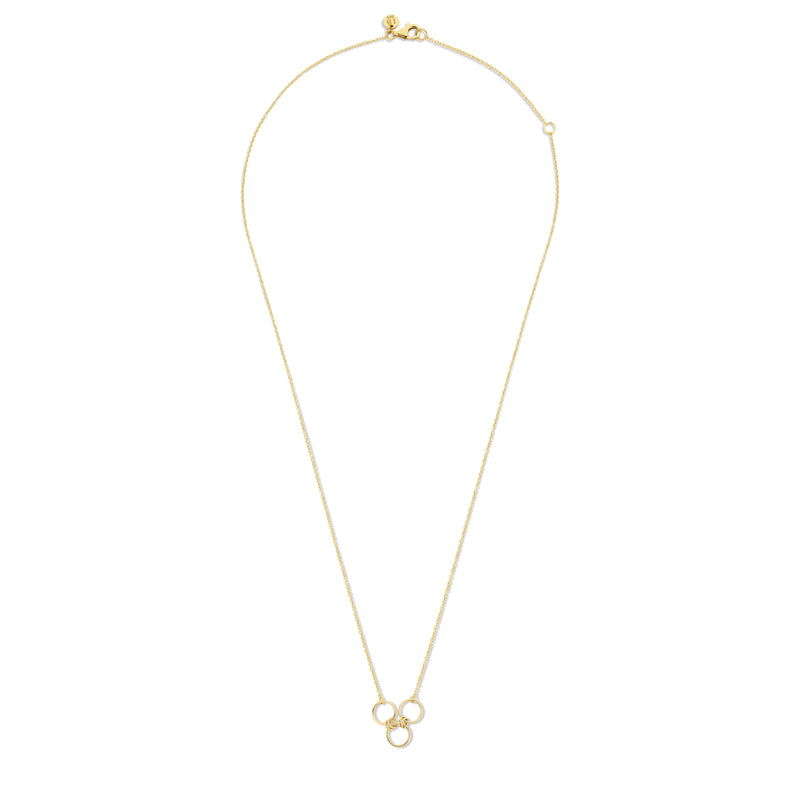 Isabel Bernard 14 Karaat Gouden Belleville Anna Ketting IB340047 (Lengte 40.00-45.00 cm)-zoom-