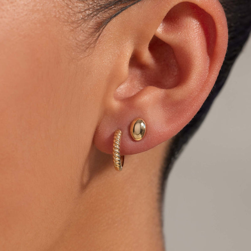 Beloro Jewels La Rinascente Fleur 9 karaat oorringen BO360105-zoom-