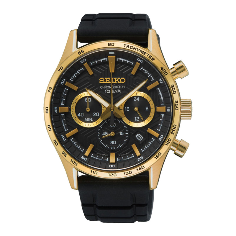 Seiko Chronograaf Heren Horloge SSB446P1-zoom-