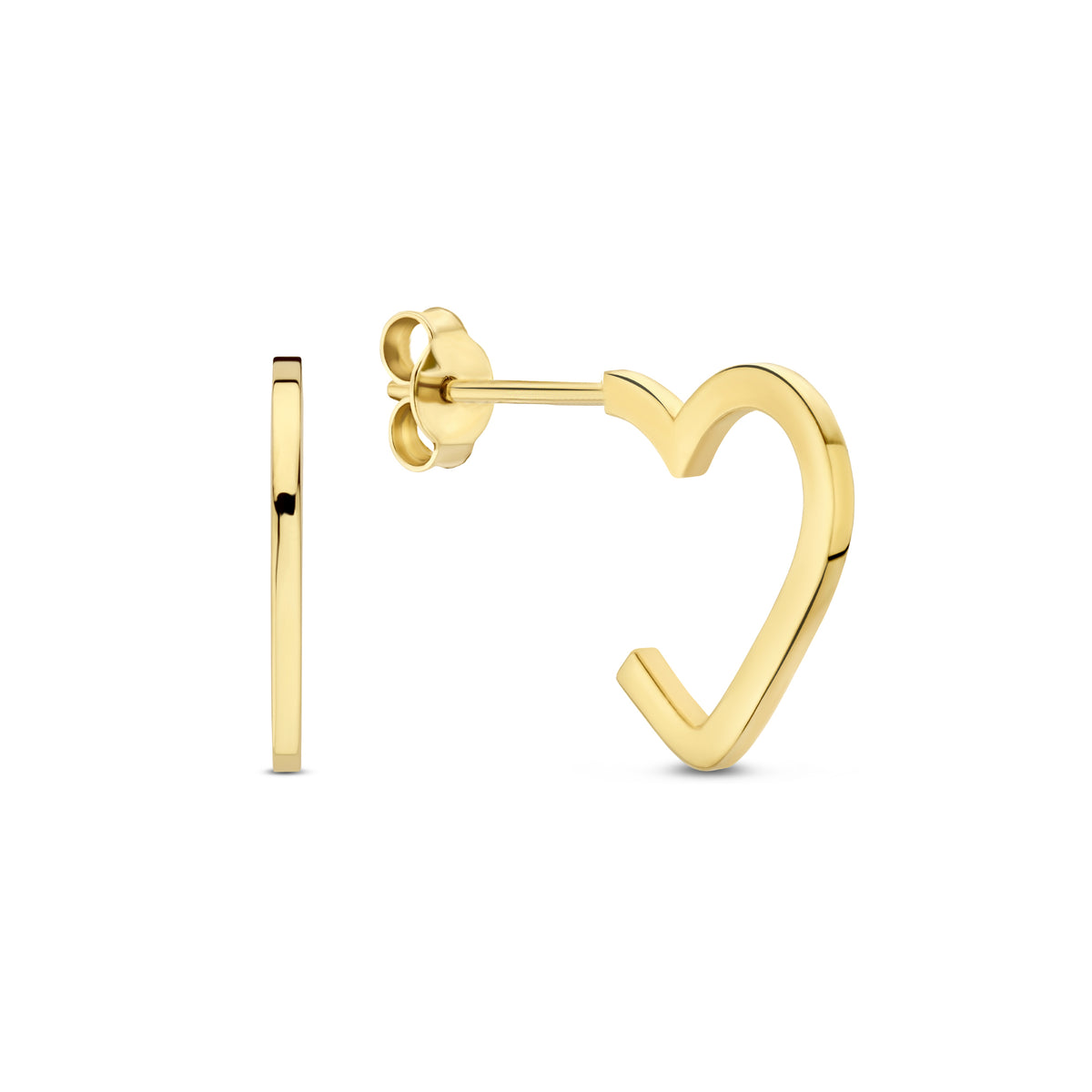 Beloro Jewels Della Spiga Giulia 9 carat gold Ear Studs BO360063