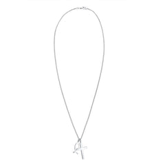 Elli 925 Sterling Silver Link Chain Necklace 2004-BF-0007705-002