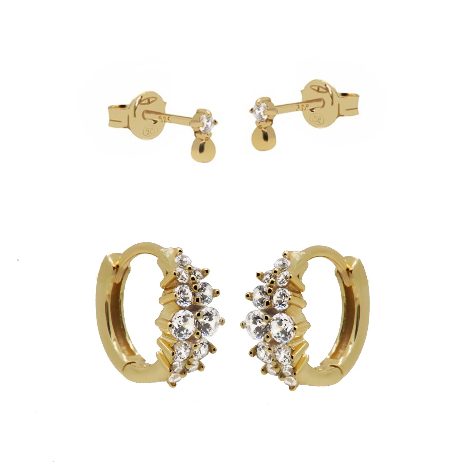 Karma 925 Sterling Silver Sophia Earparty EPV50GP