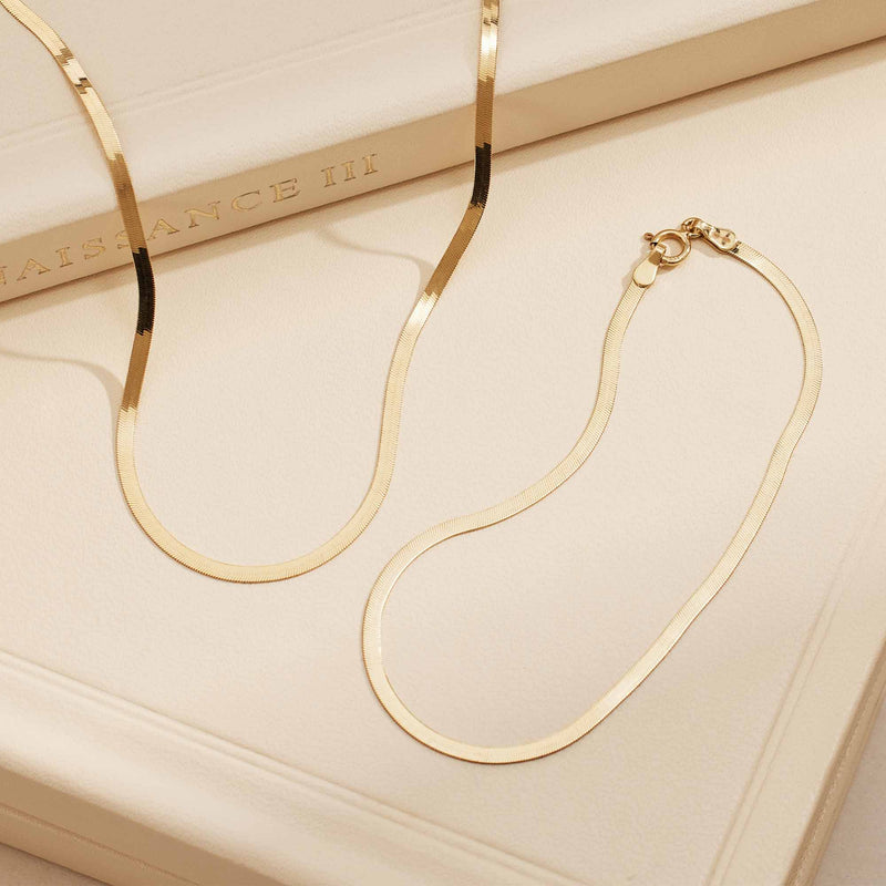 Isabel Bernard Aidee Leontine 14 Karaat Gouden Collier IB340110-zoom-
