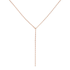 Elli 925 Sterling Silver Y Chain Necklace 2004-BF-0007737-001