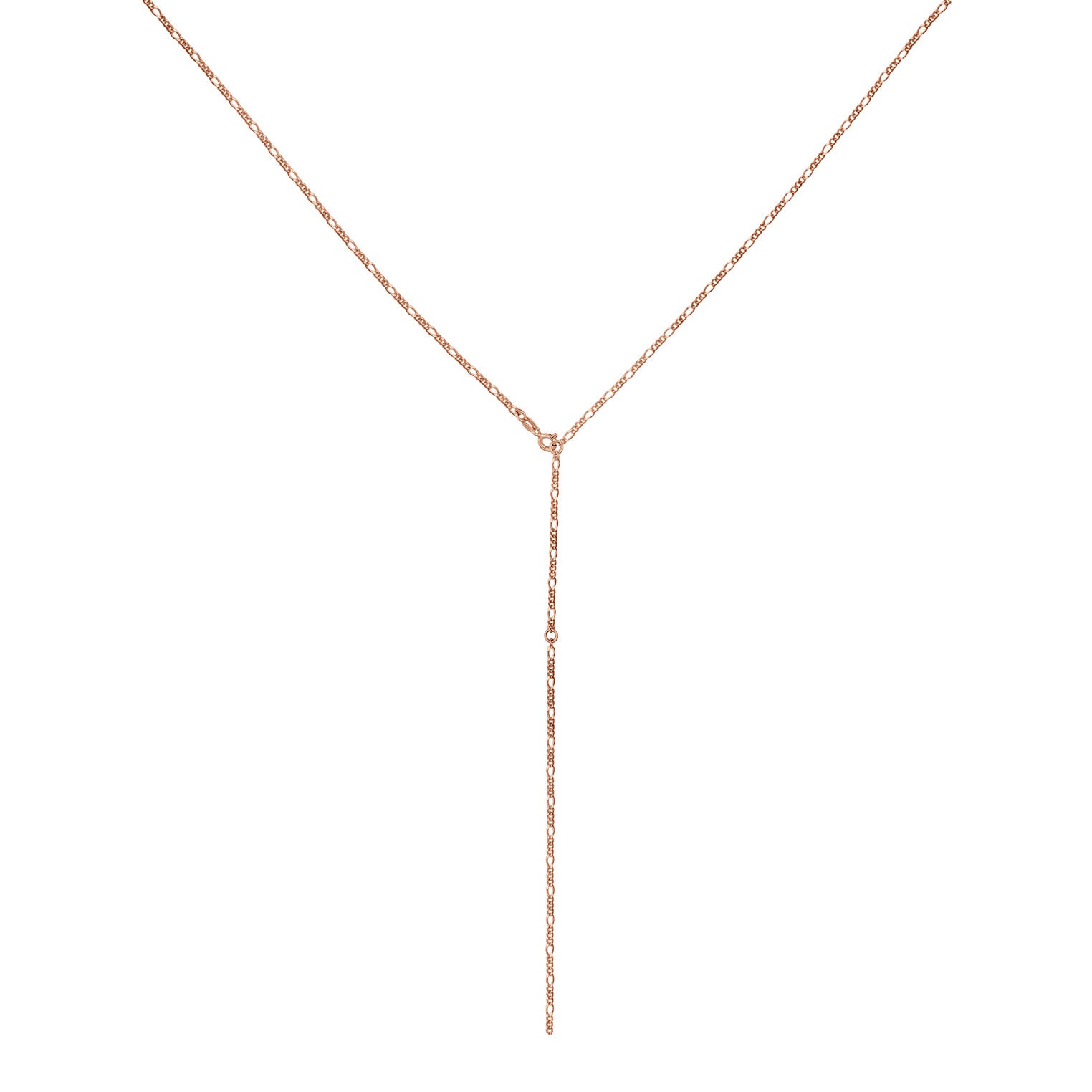 Elli 925 Sterling Silver Y Chain Necklace 2004-BF-0007737-001