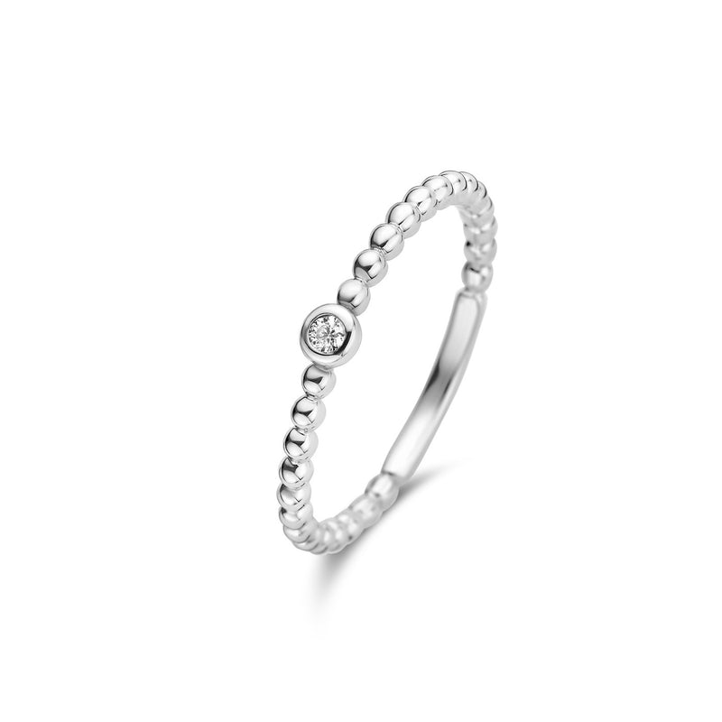 Isabel Bernard 14 Karaat Witgouden Saint Germain Clément Ring IB4105128-50 (Maat: 50)-zoom-