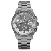 G-STAR Bend3D Lichtgunkleurig Stalen Herenhorloge GSW.505.06