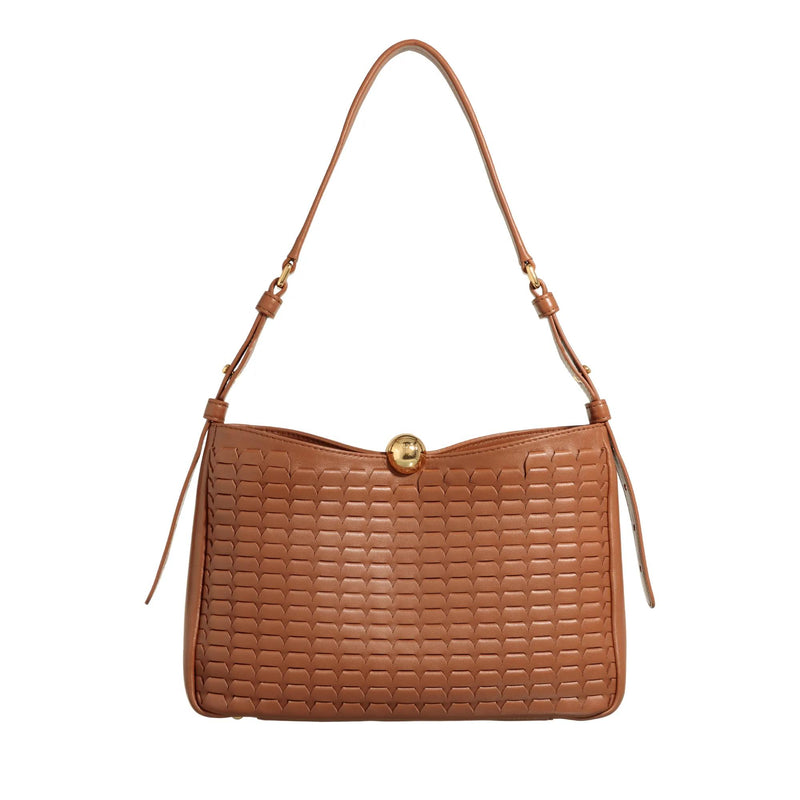 Furla Sfera Brown Leather Shoulder bag 2001-A0630138-zoom-