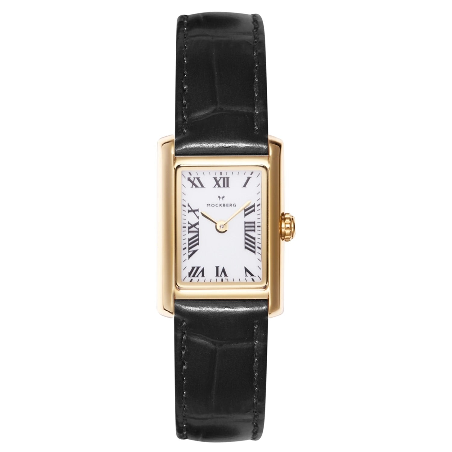 Mockberg Timeless Black Leather Women's Watch MB0245