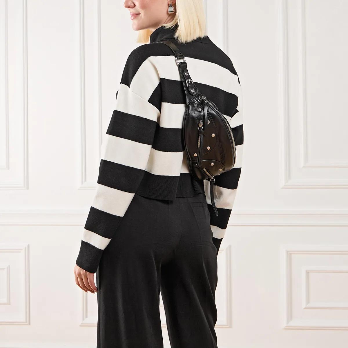 LESVISIONNAIRES Black Crossbody Bag 2001-A0369650