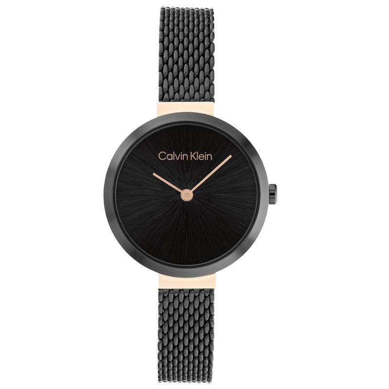 Calvin Klein Minimalistic T-bar Zilverkleurig Dames Horloge 2002-CK25200084-zoom-