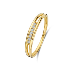 Isabel Bernard De La Paix Ayla Ring With Diamonds 0.05 Carat IBD330049-58