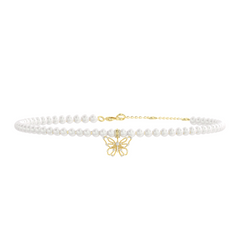 Guess Borboleta Gold-coloured Necklace JUBN06122JWYGT-U