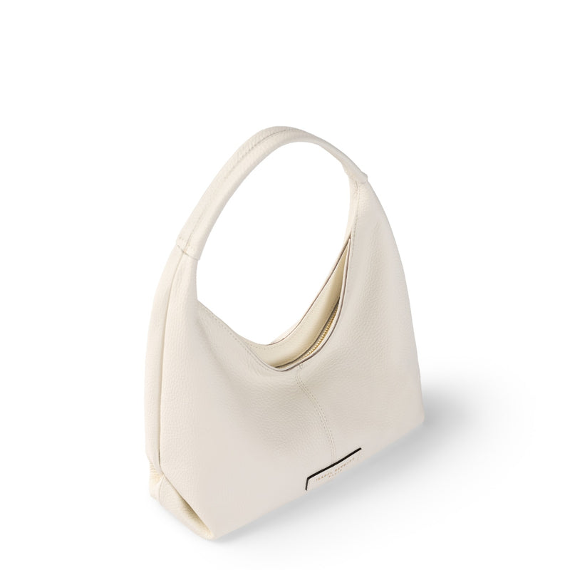 Isabel Bernard Honoré Grace mini crème leren handtas van kalfsleer IB21132-070-zoom-