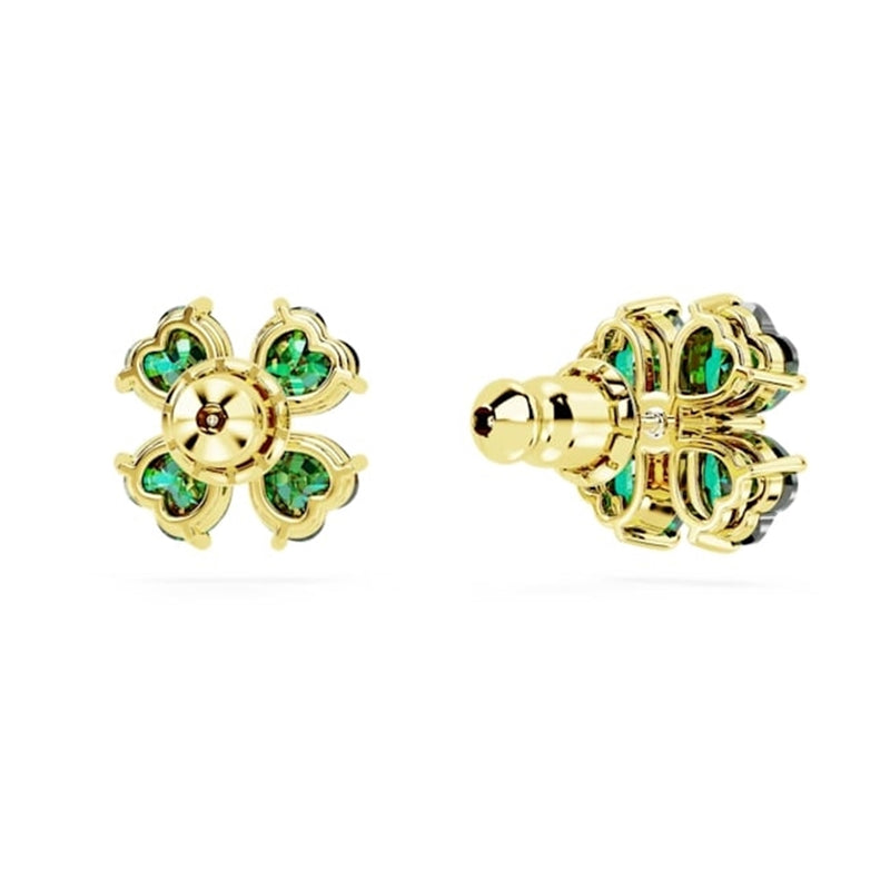 Swarovski Idyllia Gold-coloured Ear Studs 5666236-zoom-