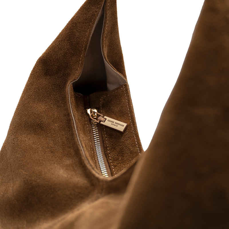 Isabel Bernard Honoré Grace bruine suède schoudertas IB25093-130-zoom-