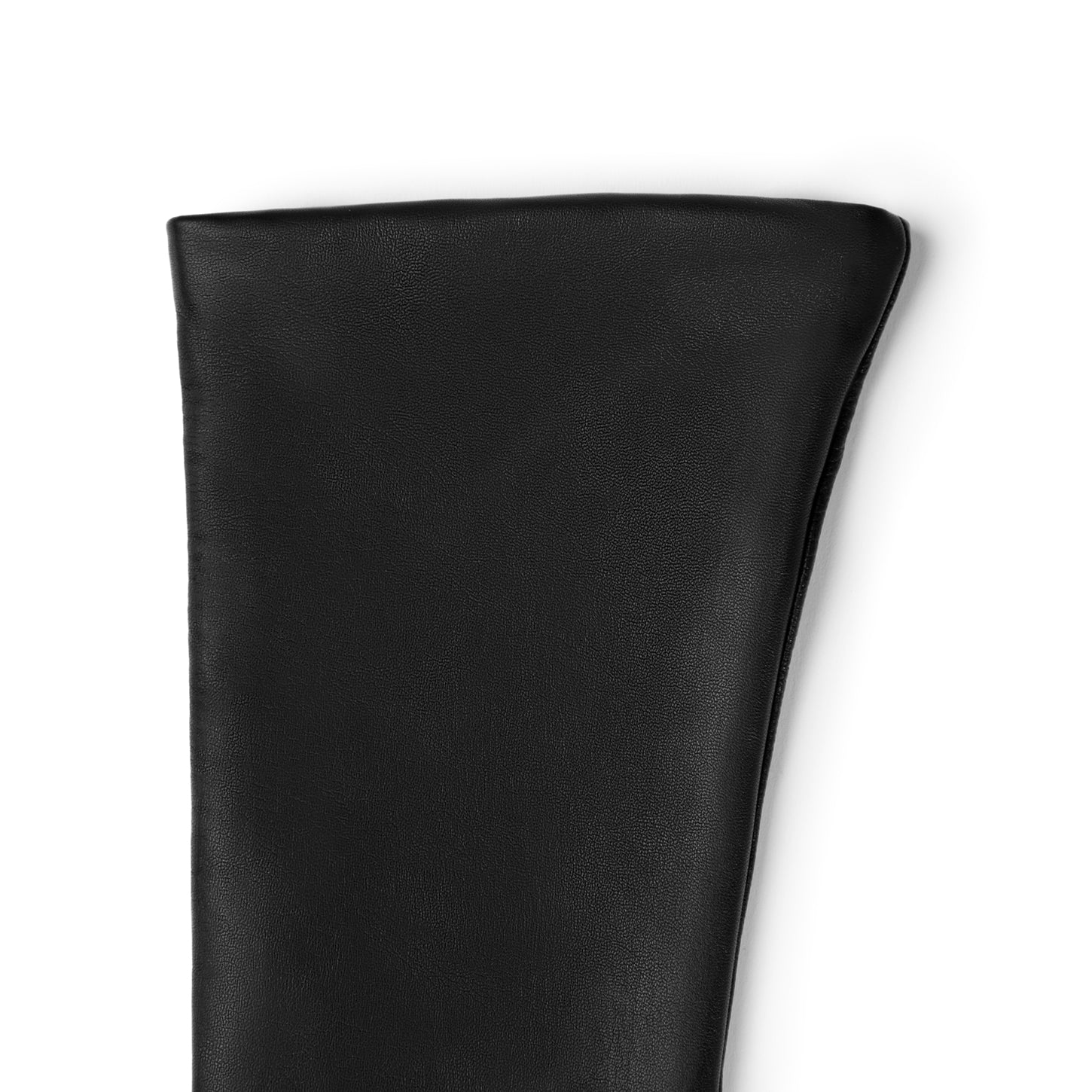 Isabel Bernard Honoré Ines black goatskin leather gloves IB67005-301-6.5