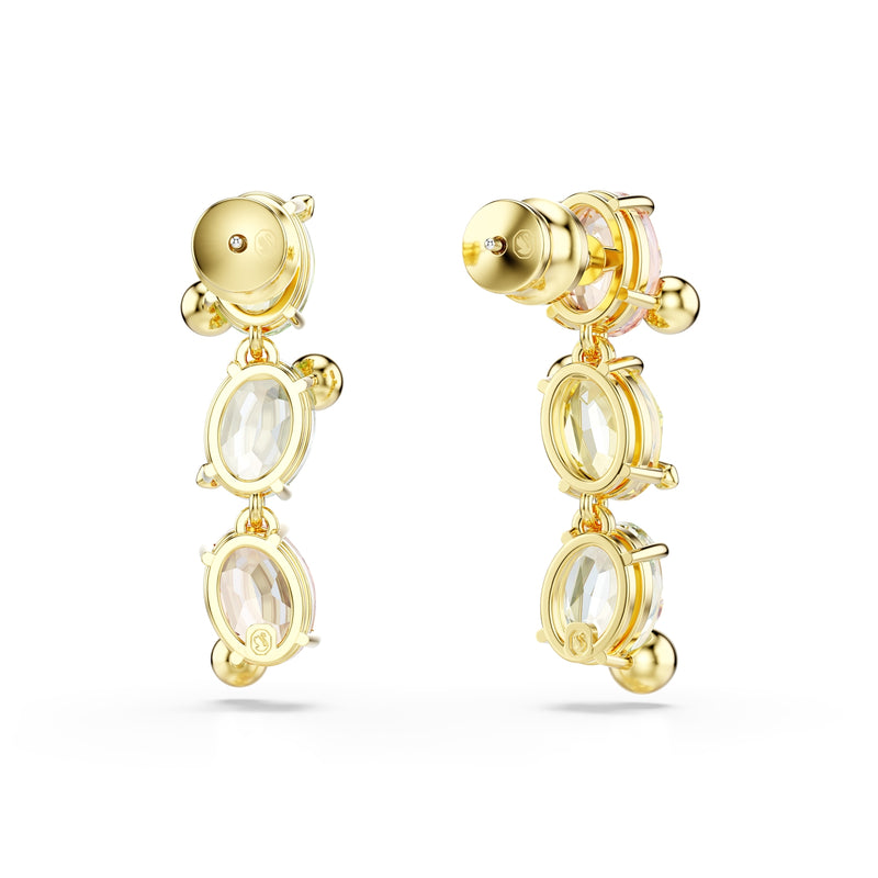 Swarovski Gema Gold Coloured Ear studs 5714815-zoom-