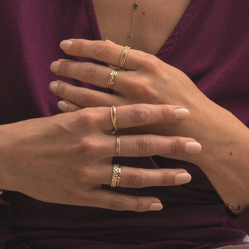 Jackie Gold 14K Gouden Ring JKR23.306.52-zoom-