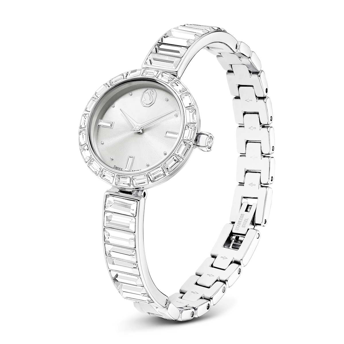 Swarovski Matrix Silver Watch 5677487