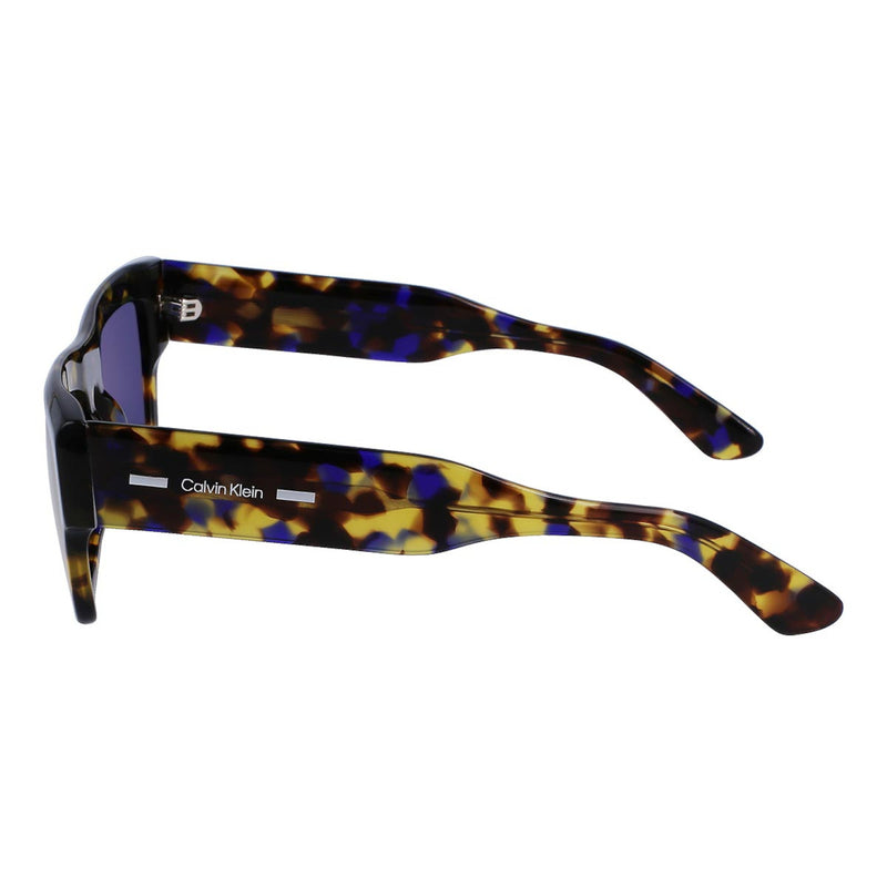 Calvin Klein Bruine Zonnebril CK23504S-422-zoom-