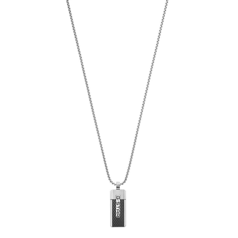 G-STAR Mtrx Zilveren Box Chain Ketting GSJ.105.01-zoom-