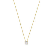 Isabel Bernard De la Paix Hanaé 14 karaat gouden collier | diamant 0.14 ct | IBD350008