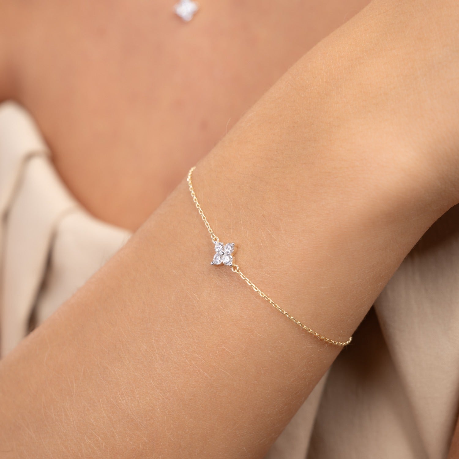 Isabel Bernard Le Marais Audrey 14 Karat Gold Bracelet IB320148