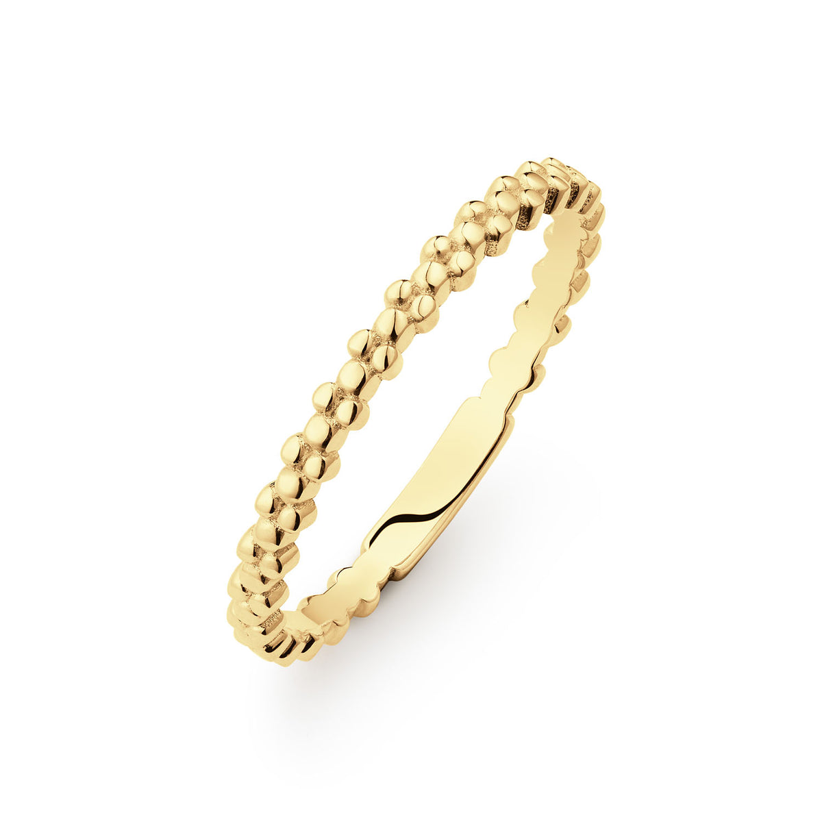 Jackie Gold Caviar 14 Karat Gold Ring 585 JKR25.526-52