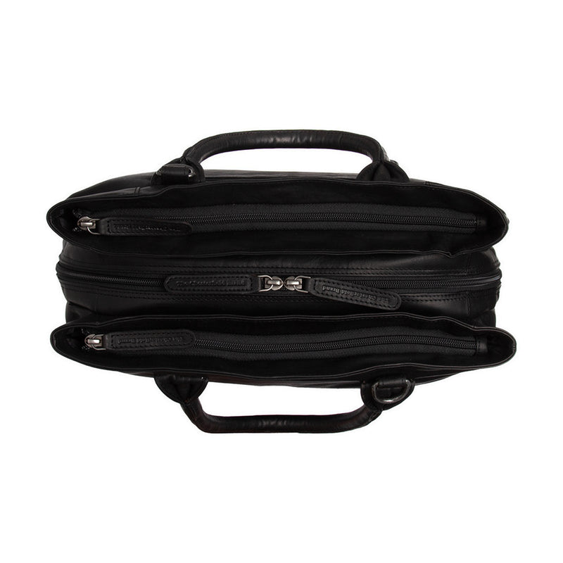 The Chesterfield Brand Passau Black Leather Handbag C48.129800-zoom-
