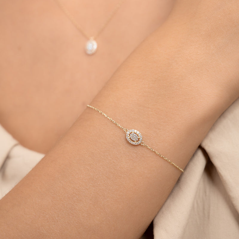 Isabel Bernard Le Marais Anne 14 Karaat Gouden Armband IB320152-zoom-