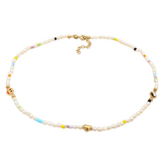 Elli 925 Sterling Silver Pearl Necklace 2004-BF-0007874-001