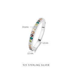 Parte Di Me Santa Maria del Fiore 925 sterling Silver Ring PDM33051-56