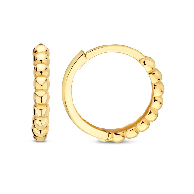 Beloro Jewels La Rinascente Elena 9 karaat oorringen (9.5 mm) BO360071-zoom-