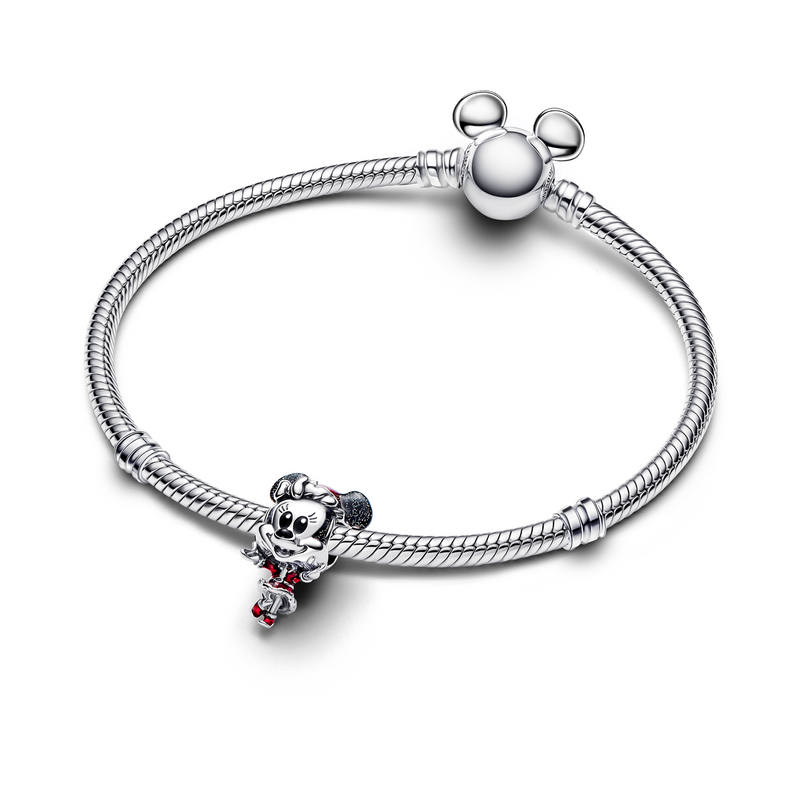 Pandora Disney 925 Sterling Silver Minnie Mouse Holiday Charm 794218C01-zoom-