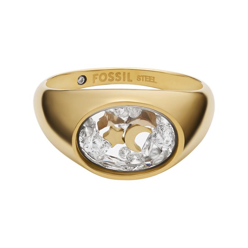 Fossil Sadie Stainless Steel Ring JF048967107-zoom-