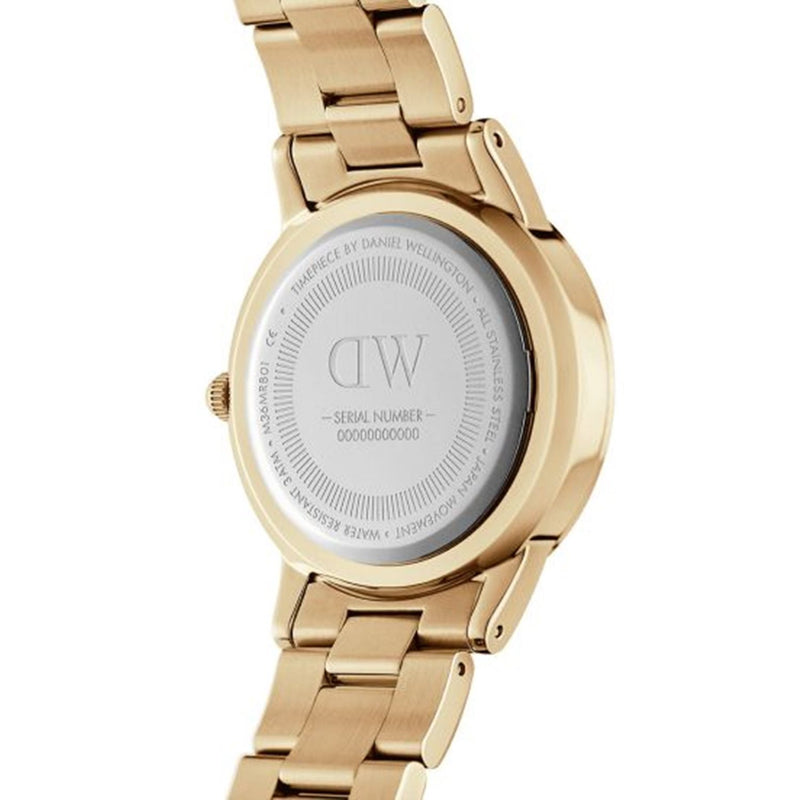 Daniel Wellington Iconic Link Goudkleurige Dameshorloge DW0010-zoom-
