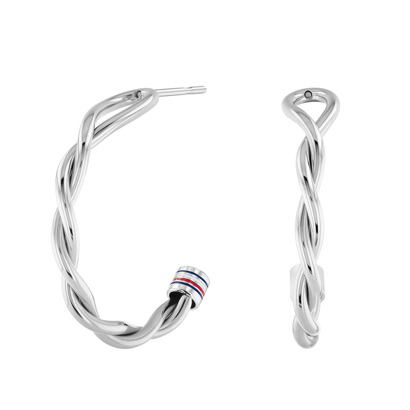 Tommy Hilfiger RVS Oorbellen 2002-TJ2780686-zoom-