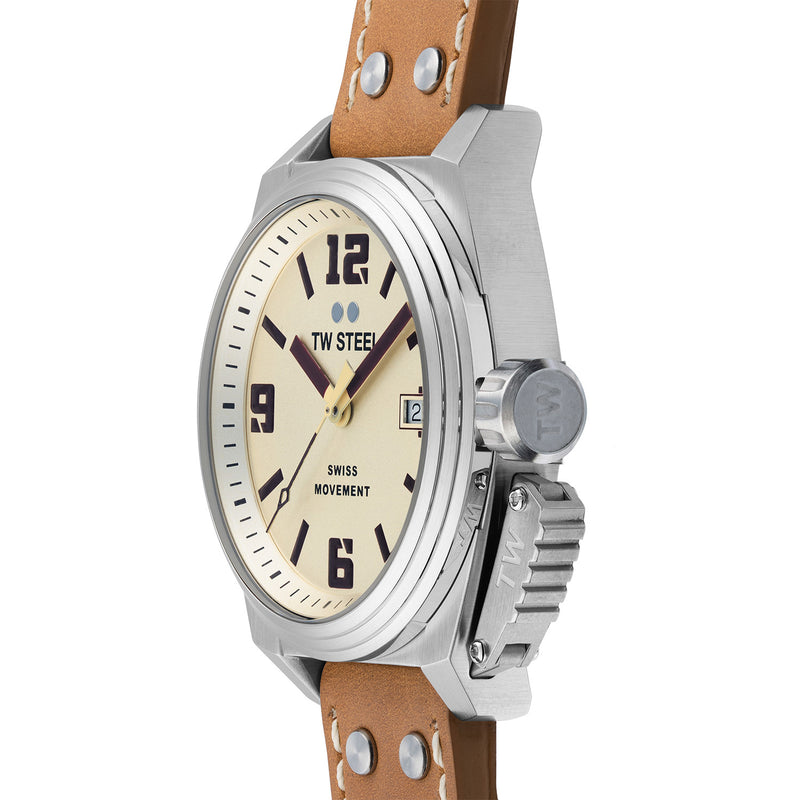 TW Steel Swiss Canteen Crème Heren Horloge 2002-TW1100-zoom-